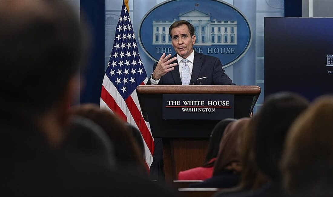 Beyaz Saray Ulusal Güvenlik Konseyi Stratejik İletişim Koordinatörü John Kirby,