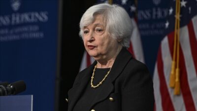 ABD Hazine Bakanı Janet Yellen, enflasyonunun düşürülmesinde önemli bir ilerleme