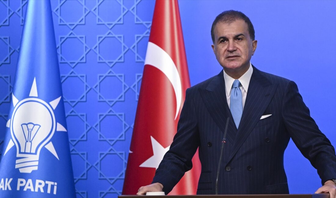 AK Parti Genel Başkan Yardımcısı ve Parti Sözcüsü Ömer Çelik,