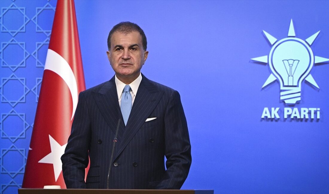 AK Parti Genel Başkan Yardımcısı ve Parti Sözcüsü Ömer Çelik,