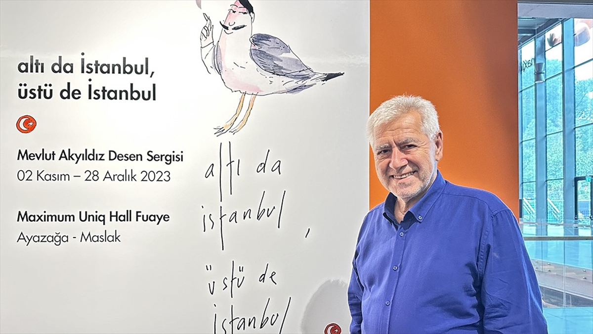İstanbul Komedi Festivali kapsamında Maximum Uniq Hall'de açılan sergi, 28