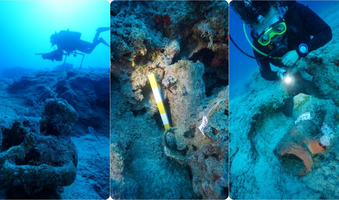 Antalya kıyılarında yürütülen su altı arkeolojisi yüzey araştırmalarında milattan önce