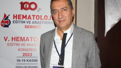 ANTALYA (AA) – Hematoloji Eğitim ve Araştırma Derneği tarafından bu