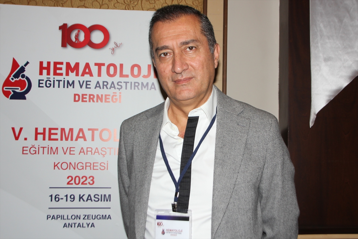 Antalya'da “5. Hematoloji Eğitim ve Araştırma Kongresi” yapıldı