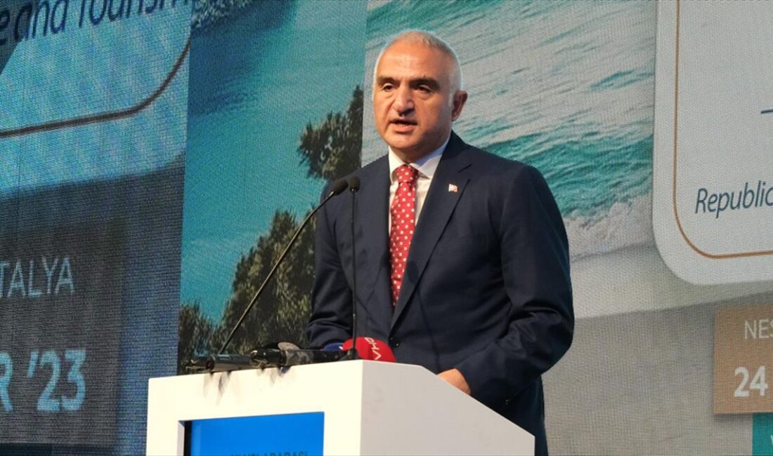 Kültür ve Turizm Bakanı Mehmet Nuri Ersoy, yılın 10 ayında