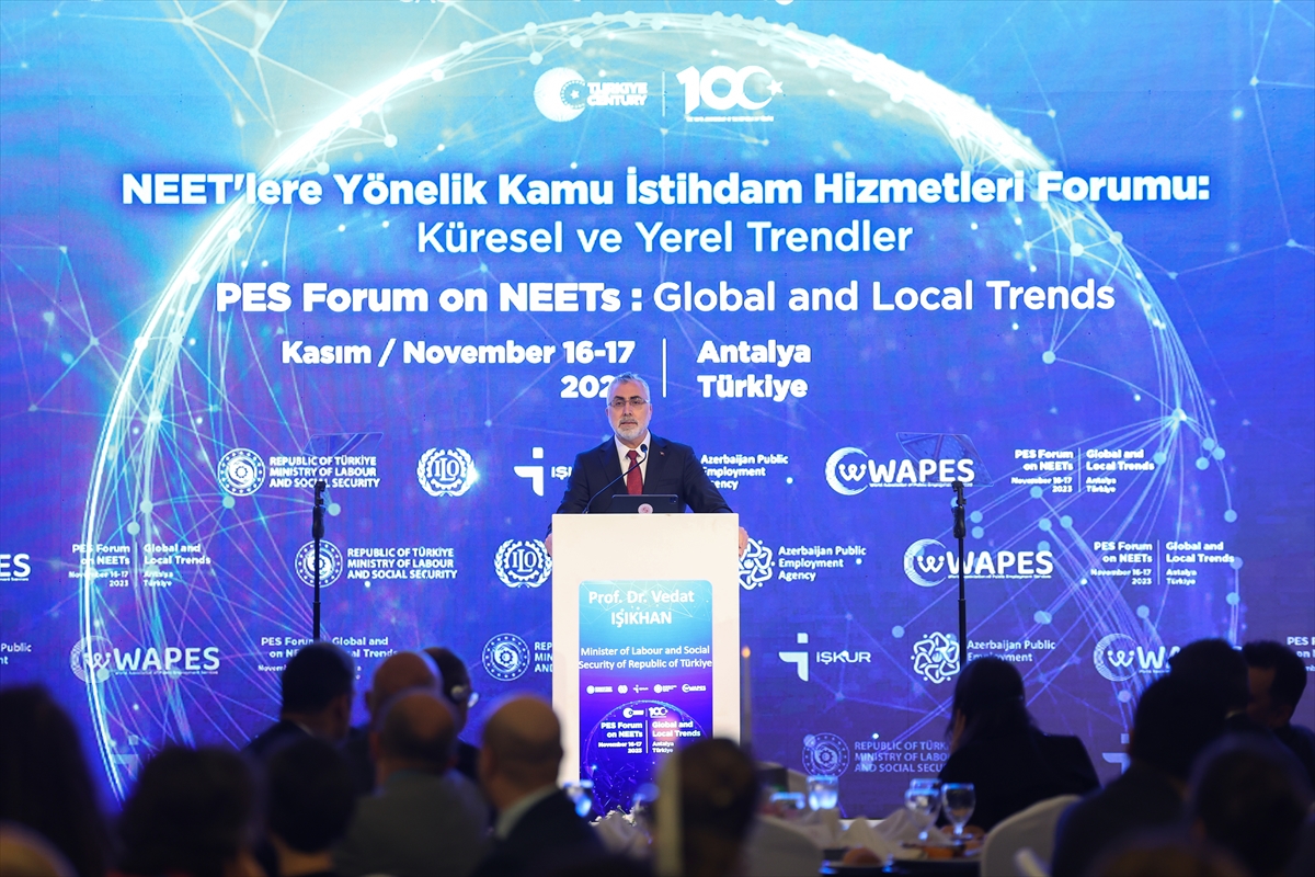 ANTALYA (AA) – Çalışma ve Sosyal Güvenlik Bakanı Vedat Işıkhan,