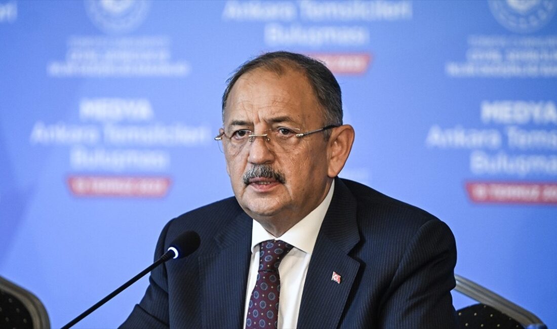 Bakan Özhaseki, 6 Şubat'taki Kahramanmaraş merkezli depremlerde zarar gören şehirlerde