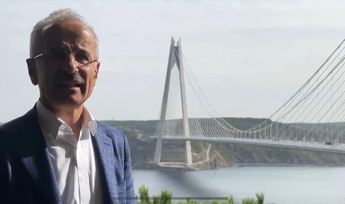 Ulaştırma ve Altyapı Bakanı Abdulkadir Uraloğlu, İstanbul'u ulaştırma alanındaki adımlarla
