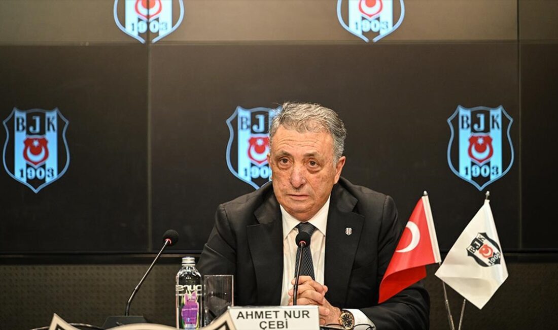 Beşiktaş Kulübü Başkanı Ahmet Nur Çebi, 3 Aralık'ta gerçekleştirilecek seçimli