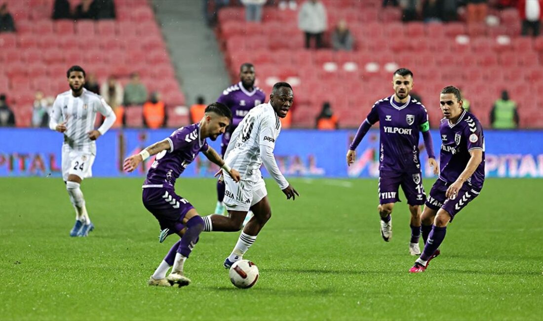 Trendyol Süper Lig'in 13. haftasında Beşiktaş, deplasmanda Yılport Samsunspor'u 2-1