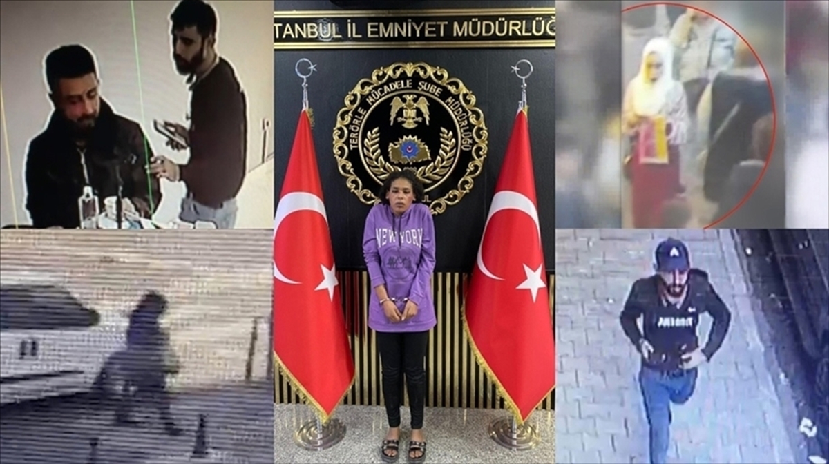 Terör örgütü PKK/YPG üyelerinin talimatıyla terörist Ahlam Albashır tarafından İstiklal
