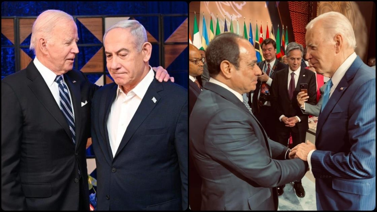 ABD Başkanı Joe Biden, İsrail Başbakanı Binyamin Netanyahu ve Mısır