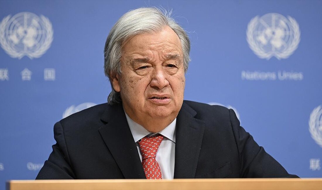 Birleşmiş Milletler (BM) Genel Sekreteri Antonio Guterres'in Gazze'de sivillerin öldürülmesinden