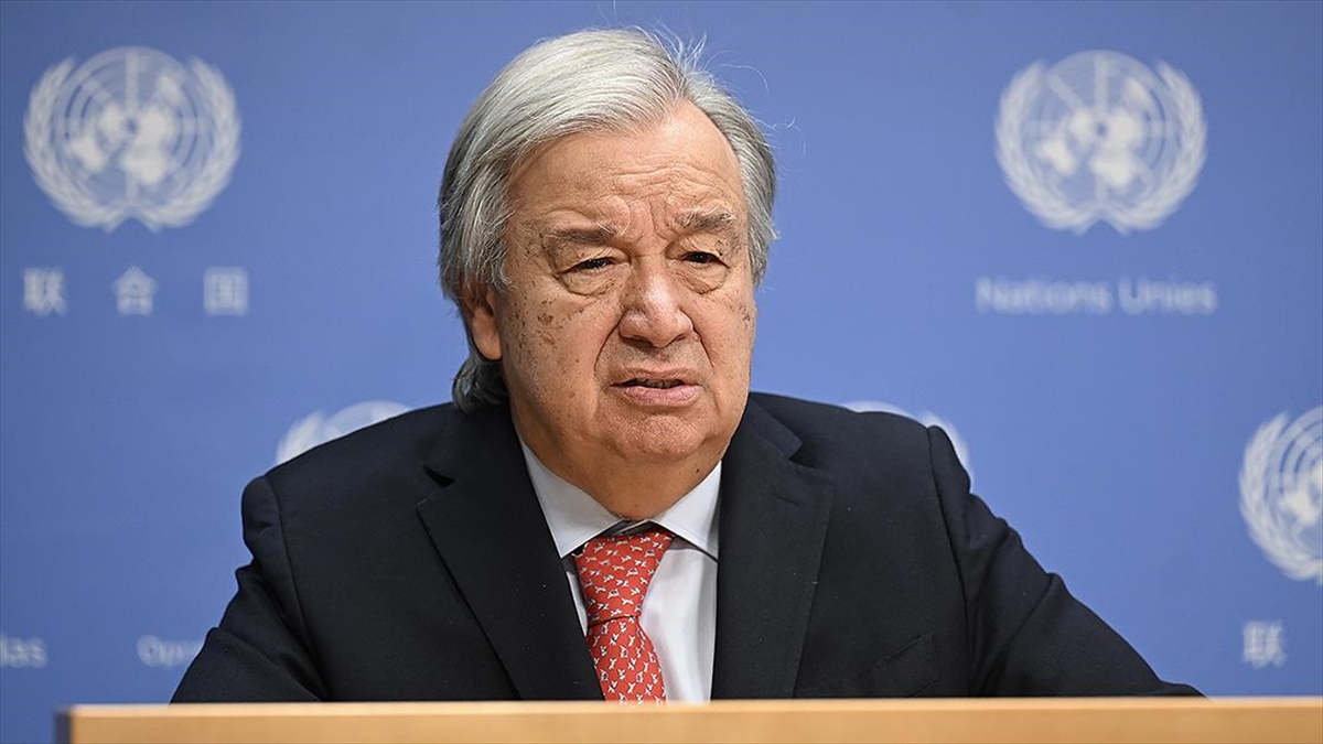 Birleşmiş Milletler (BM) Genel Sekreteri Antonio Guterres'in Gazze'de sivillerin öldürülmesinden