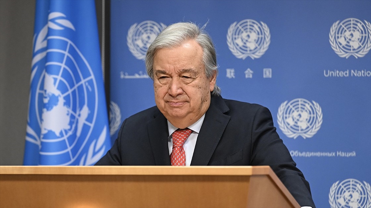 Birleşmiş Milletler (BM) Genel Sekreteri Antonio Guterres, dünyanın iklim çöküşünü