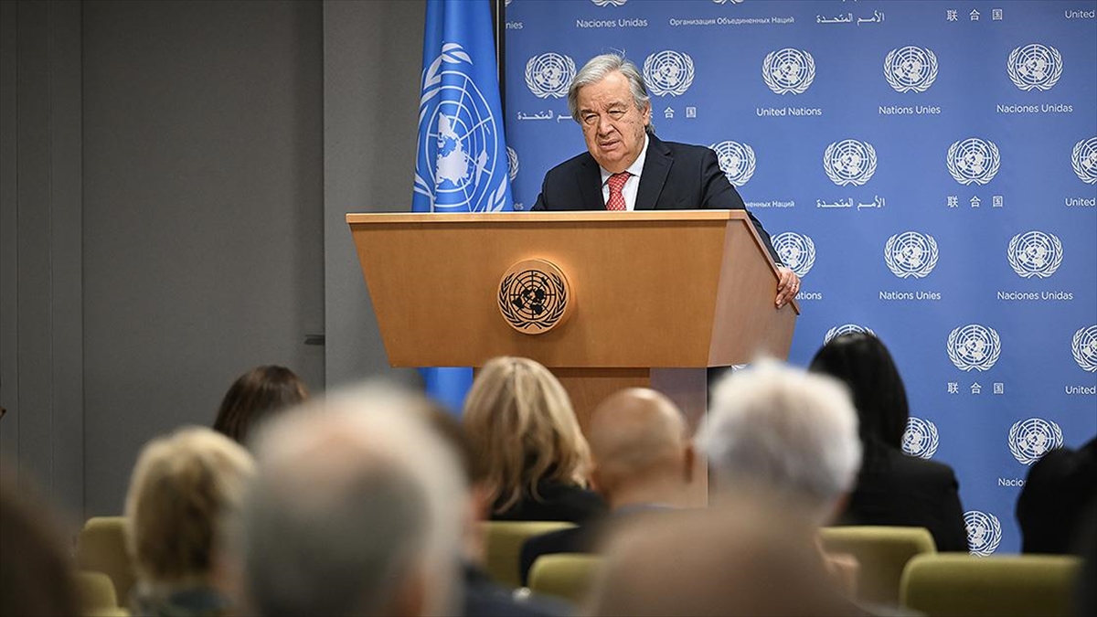 Birleşmiş Milletler (BM) Genel Sekreteri Antonio Guterres, Gazze'de somut adım