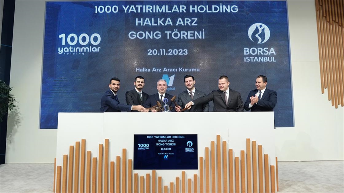 1000 Yatırımlar Holding AŞ, yaklaşık 3 milyon yatırımcıya ulaşan başarılı