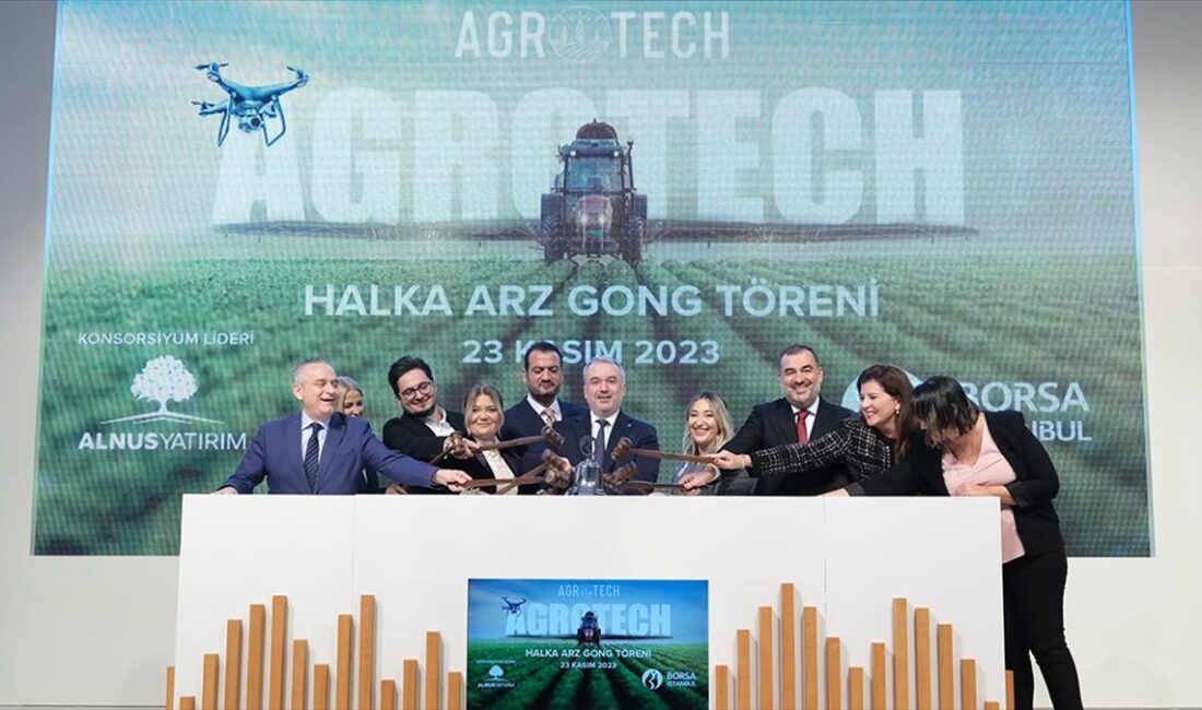 İSTANBUL (AA) – Borsa İstanbul’da düzenlenen gong töreni, Borsa İstanbul