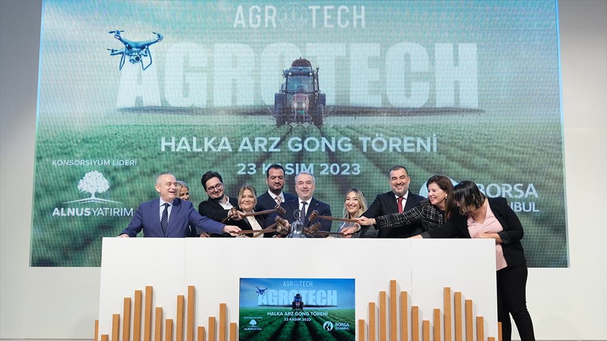 İSTANBUL (AA) – Borsa İstanbul’da düzenlenen gong töreni, Borsa İstanbul