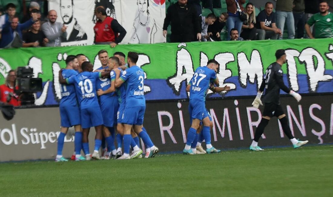 Trendyol Süper Lig'in 12. haftasında Çaykur Rizespor, konuk ettiği İstanbulspor'u