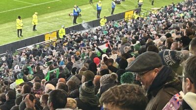 Celtic Star Taraftar Sitesi Editörü David Faulds, Celtic taraftarının Filistin'e