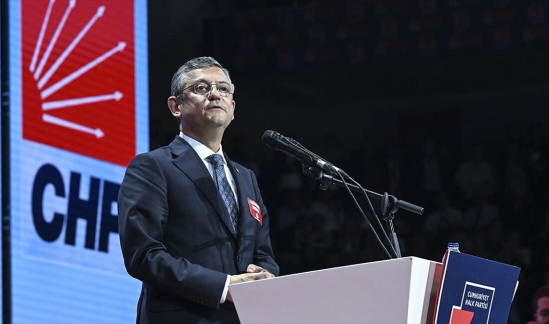 CHP'nin 38. Olağan Kurultayı'nın ikinci tur oylamasında Manisa Milletvekili Özgür