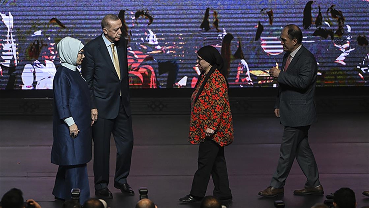 Cumhurbaşkanı Erdoğan, Batman'ın Kozluk ilçesinde 2017'de teröristlerin saldırısı sonucu 22