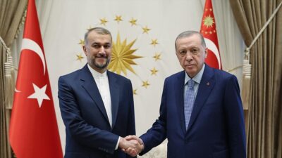 Cumhurbaşkanı Recep Tayyip Erdoğan, İran Dışişleri Bakanı Hüseyin Emir Abdullahiyan'ı