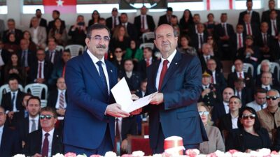 Cumhurbaşkanı Yardımcısı Cevdet Yılmaz, "Bizim için Kıbrıs sorun değil, bir