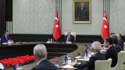 Cumhurbaşkanlığı Kabinesi, Cumhurbaşkanı Recep Tayyip Erdoğan başkanlığında toplandı.