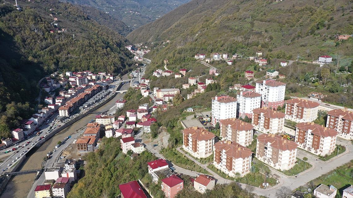 Giresun'da 22 Ağustos 2020'de yaşanan sel felaketinin ardından yeniden inşa