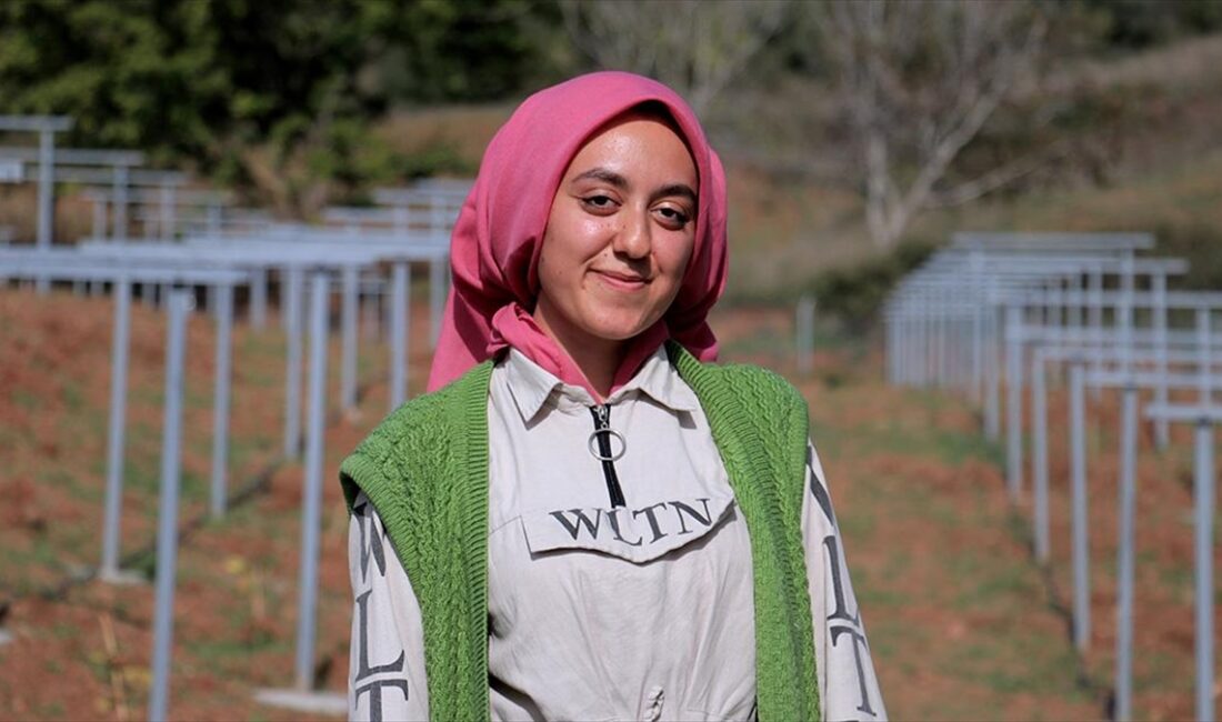 Devlet desteğiyle 19 yaşında tarıma başladı Osmaniye'de Kırsal Dezavantajlı Alanlar Kalkınma Projesi kapsamında atıl arazisinde 200