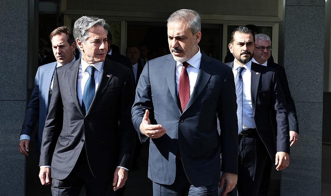 Dışişleri Bakanı Hakan Fidan, ABD Dışişleri Bakanı Antony Blinken ile