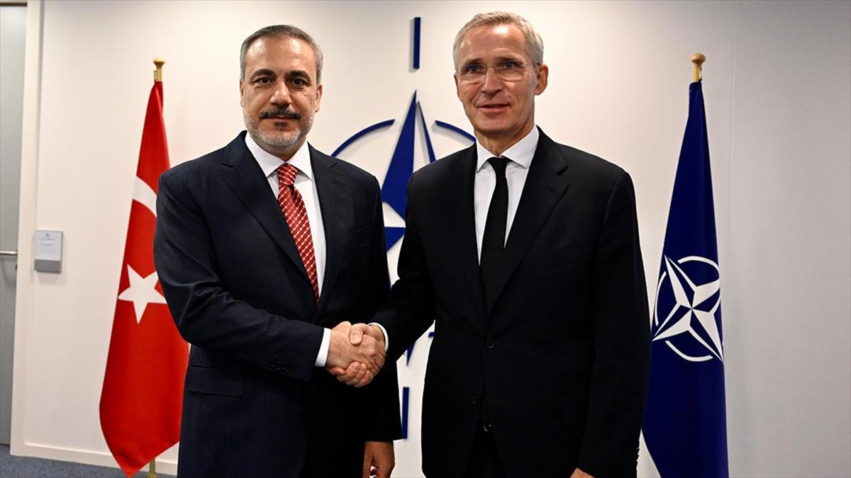 Dışişleri Bakanı Hakan Fidan, NATO Genel Sekreteri Jens Stoltenberg ile