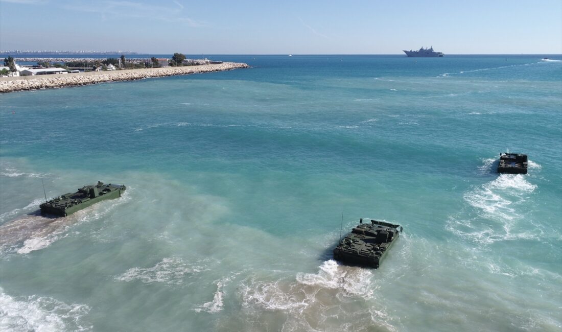 ANTALYA (AA) – Deniz Kuvvetleri Komutanlığı sevk ve idaresinde düzenlenen