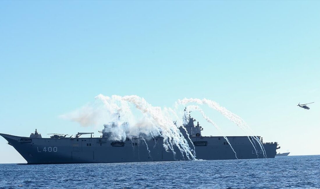 Deniz Kuvvetleri Komutanlığı sevk ve idaresinde düzenlenen "Doğu Akdeniz-2023 Davet