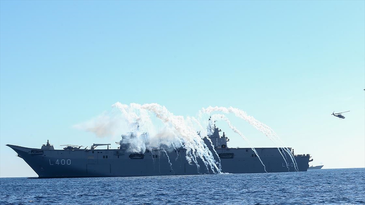 Deniz Kuvvetleri Komutanlığı sevk ve idaresinde düzenlenen "Doğu Akdeniz-2023 Davet