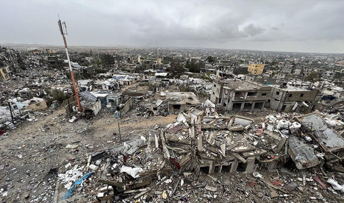 CENEVRE (AA) – Ghebreyesus ve DS&Ouml; Filistin Temsilcisi Richard Peeperkorn,