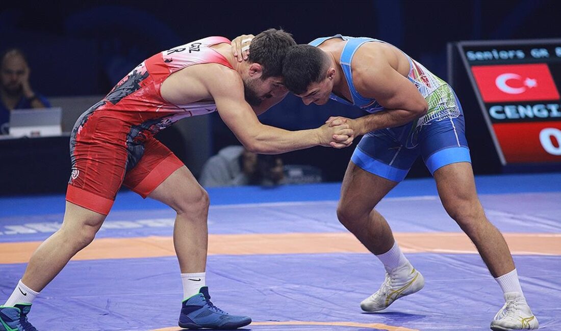 Dünya Güreş Şampiyonası'nda grekoromen stil 87 kilonun finalinde milli sporcu
