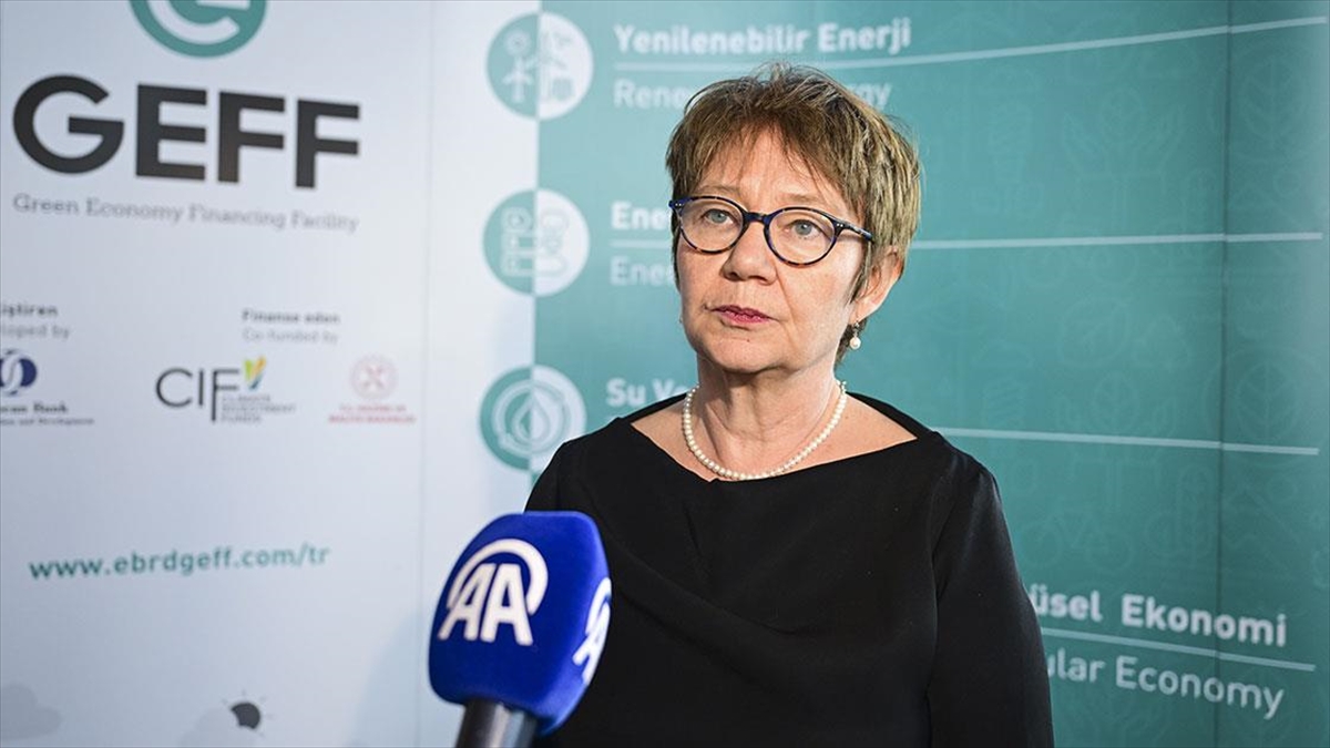 Avrupa İmar ve Kalkınma Bankası (EBRD) Başkanı Odile Renaud-Basso, bankanın