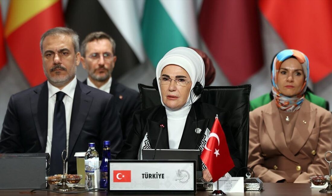 Emine Erdoğan, Gazze'nin bugün artık meçhul çocuklar şehri olduğunu belirterek,