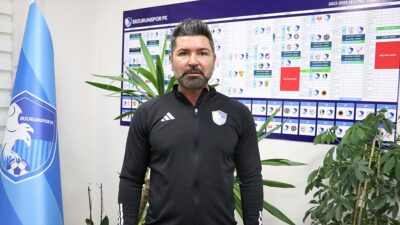 Trendyol 1. Lig ekiplerinden Erzurumspor FK'nin teknik direktörü Hakan Kutlu,