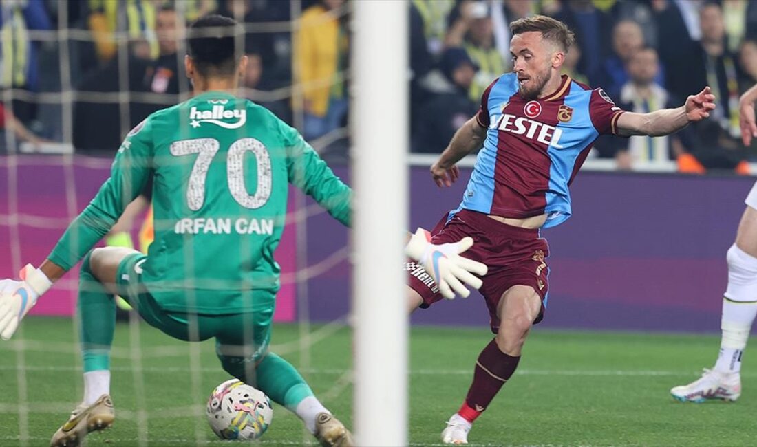 Fenerbahçe ile Trabzonspor yarın Süper Lig'de yapacakları maçla 134. kez