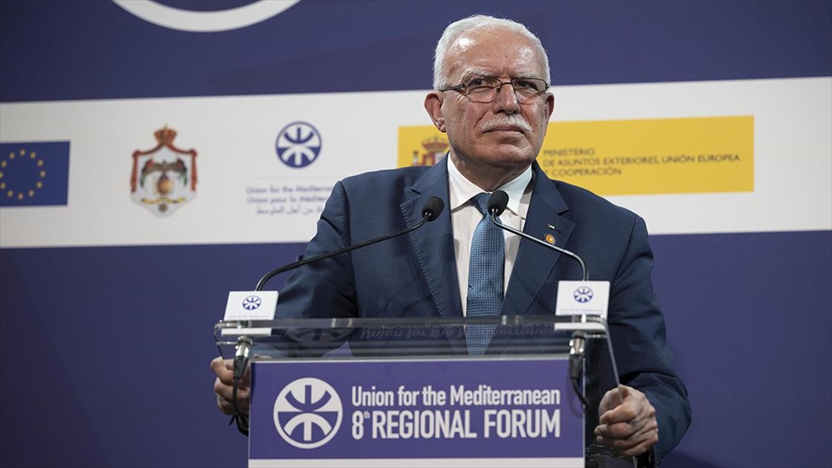 Filistin Dışişleri Bakanı Riyad el-Maliki, İsrail ile Hamas arasındaki çatışmalara