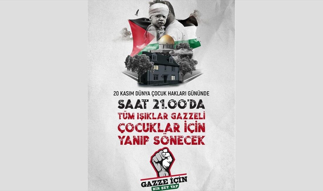 20 Kasım Dünya Çocuk Hakları Günü'nde, Gazze'de ve Filistin genelinde