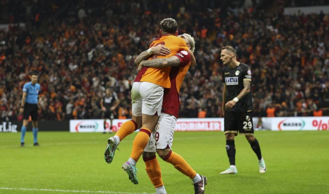 Trendyol Süper Lig'in 13. haftasında Galatasaray, sahasında Corendon Alanyaspor'u 4-0