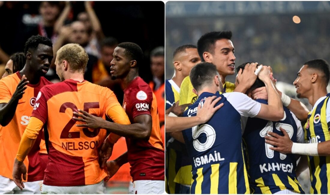 Trendyol Süper Lig'de şampiyonluk yarışı veren Fenerbahçe ve Galatasaray'ın ilk