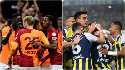 Trendyol Süper Lig'de şampiyonluk yarışı veren Fenerbahçe ve Galatasaray'ın ilk