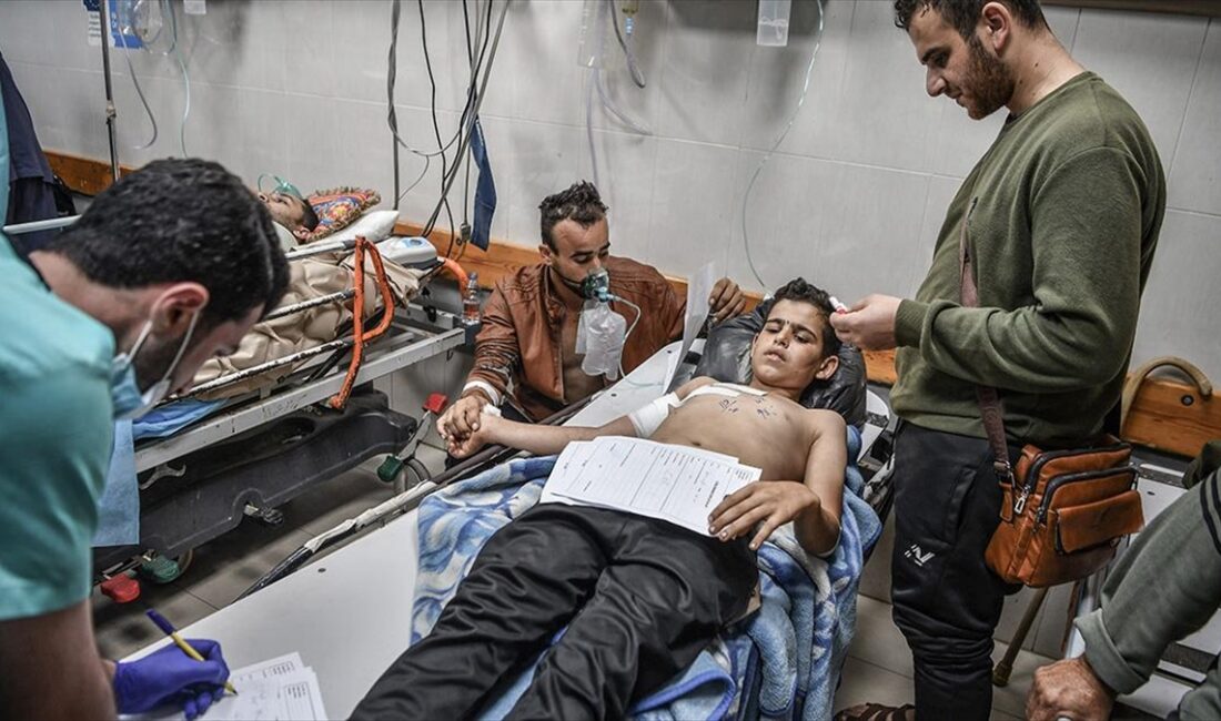 Gazze Şeridi'nin kuzeyindeki Gazze kentine bir litre dahi yakıt girmediği