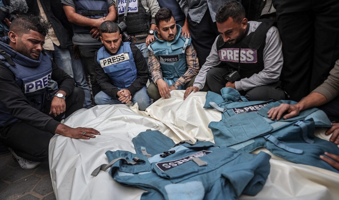 Brüksel merkezli IFJ'ye yapılacak yardımlar, Filistinli Gazeteciler Sendikası aracılığıyla Gazze'deki